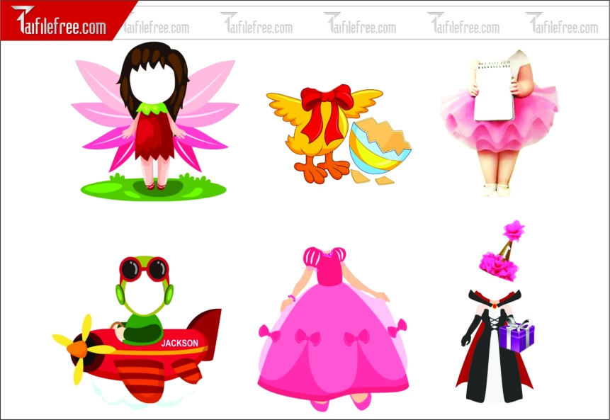 .Thiết Kế Chibi Đáng Yêu Trang Trí Sinh Nhật Cho Bé_CP07
