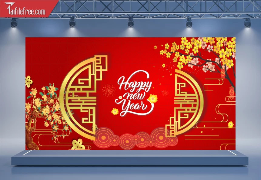 Background, Phông Nền Tết Nguyên Đán Đẹp _PT74