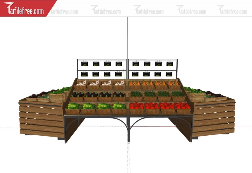 File 3D Sketchup Siêu Thị_SK450
