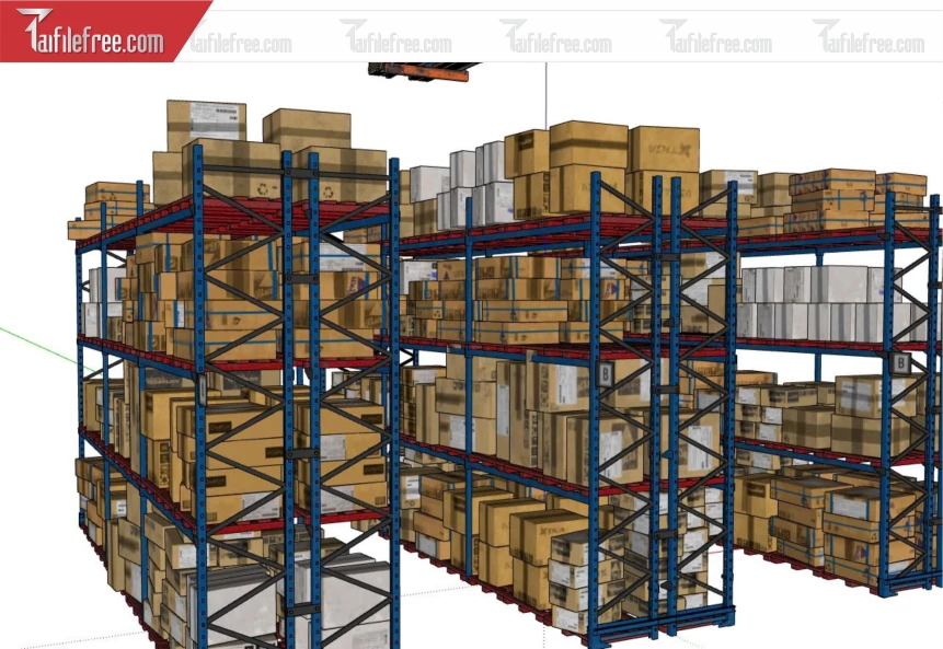 File 3D Sketchup Siêu Thị_SK494