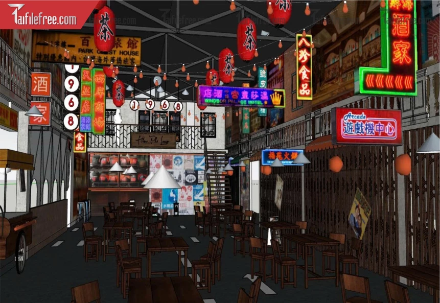 File 3D Sketchup Phong Cảnh_SK773