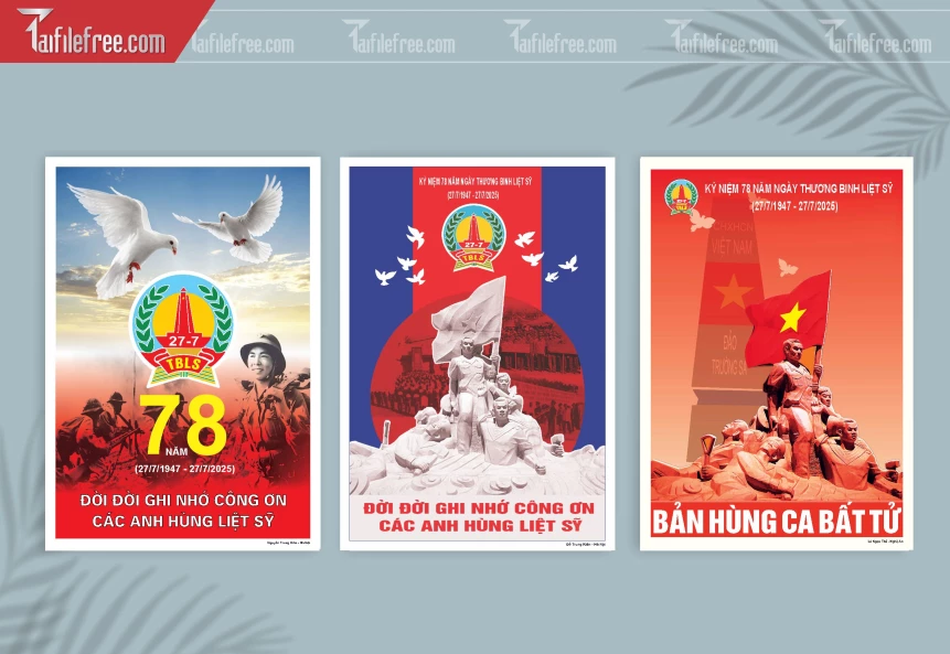 Tranh Cổ Động Kỷ Niệm Ngày Thương Binh Liệt Sĩ_TBS15