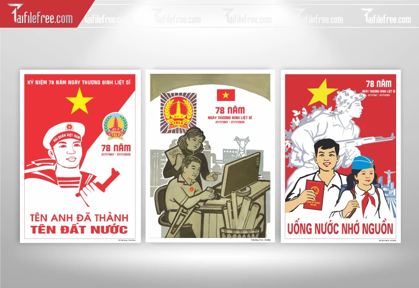 Tranh Cổ Động Kỷ Niệm Ngày Thương Binh Liệt Sĩ_TBS17