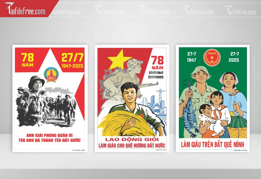 Tranh Cổ Động Kỷ Niệm Ngày Thương Binh Liệt Sĩ_TBS25