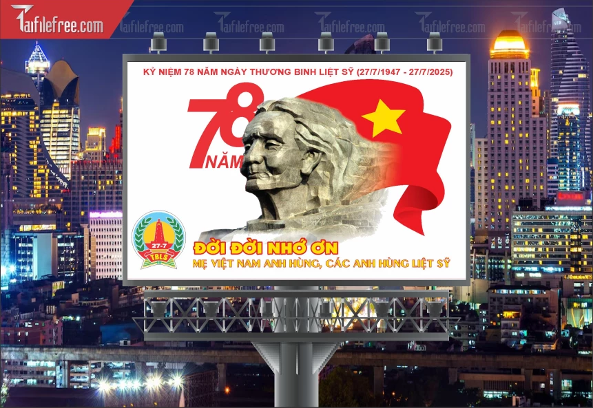 Tranh Cổ Động Kỷ Niệm Ngày Thương Binh Liệt Sĩ_TBS46