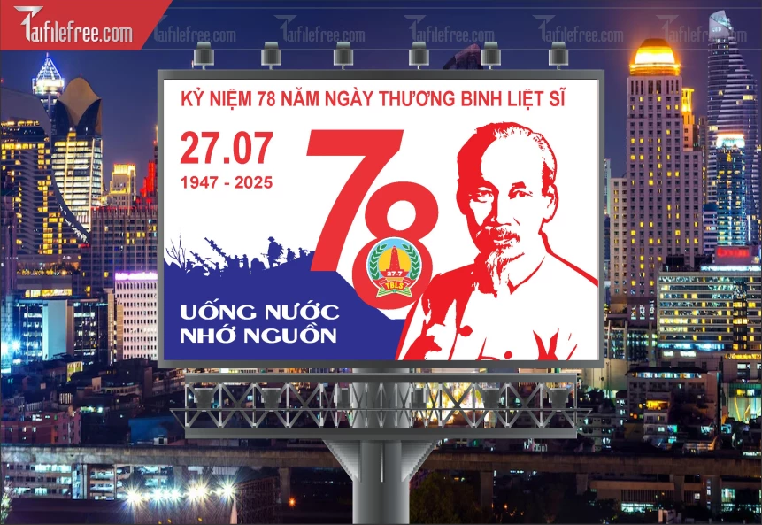 Tranh Cổ Động Kỷ Niệm Ngày Thương Binh Liệt Sĩ_TBS47