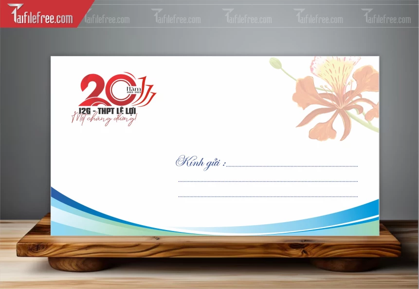 File Thiết Kế Bì Thư Giấy Mời_TD56