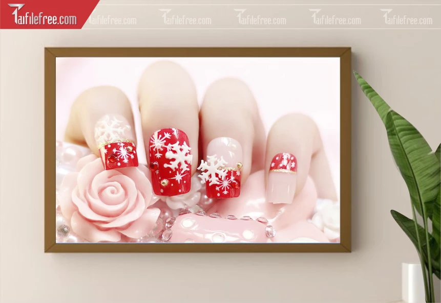 Tranh Trang Trí Spa Design Nail _TS70
