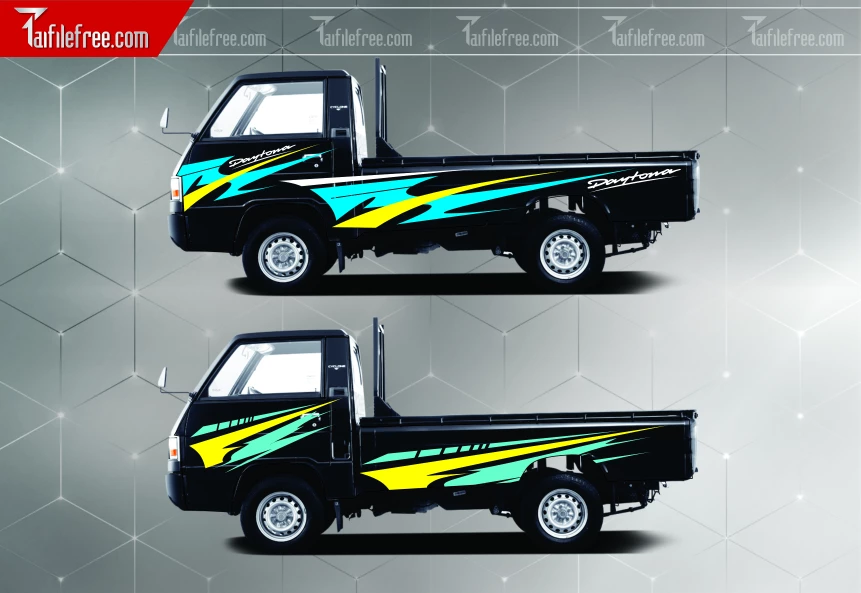 Mẫu Tem decal xe tải F150 TX170